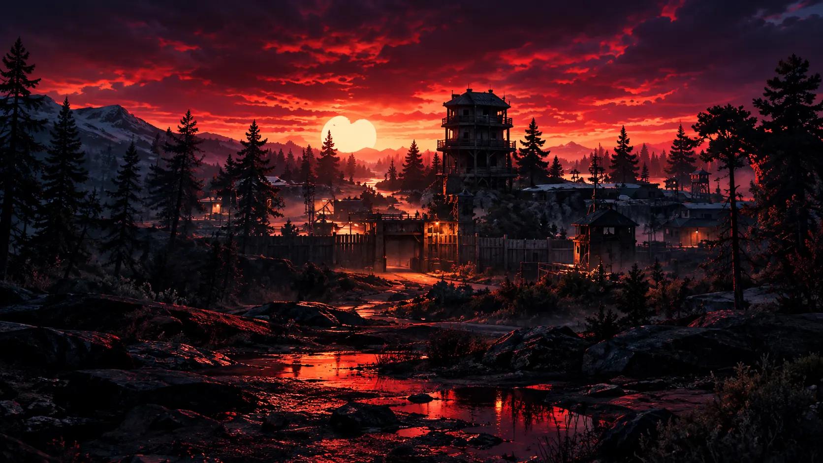 Discovery splash banner for SCUM HAPPY LAND PvE 100% Discord server