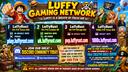 Discovery splash banner for Luffy Gaming Network - A community of like minded friendly gamers. Discord server