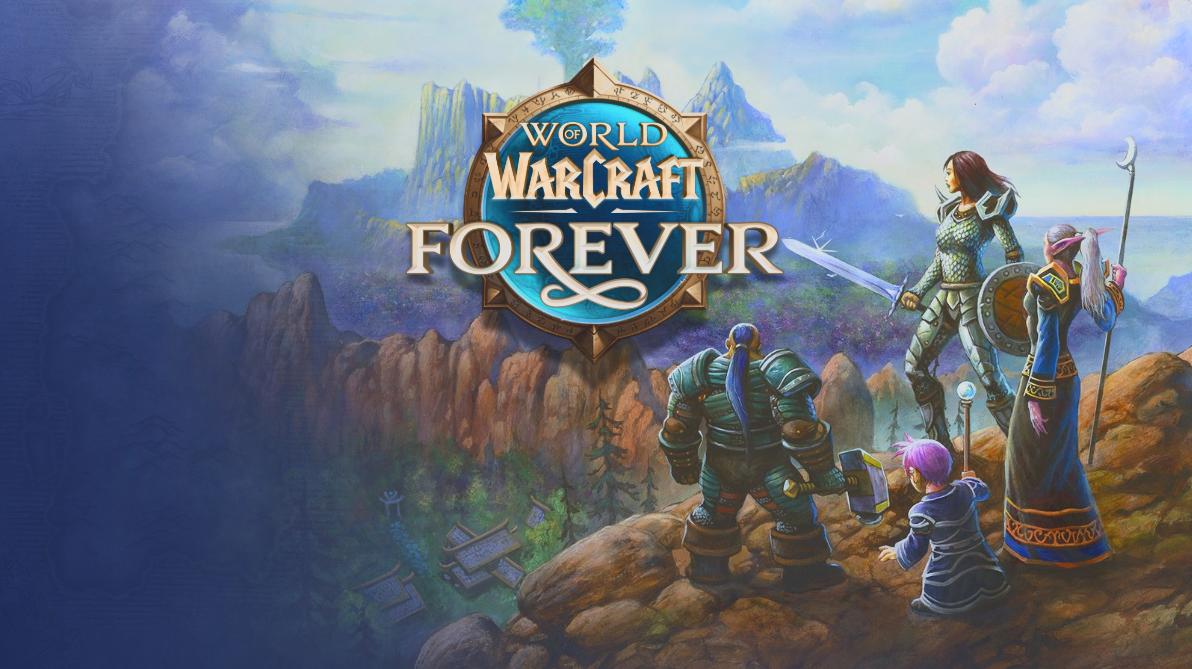 Discovery splash banner for WoW Forever PVP Server Waiting Room Discord server
