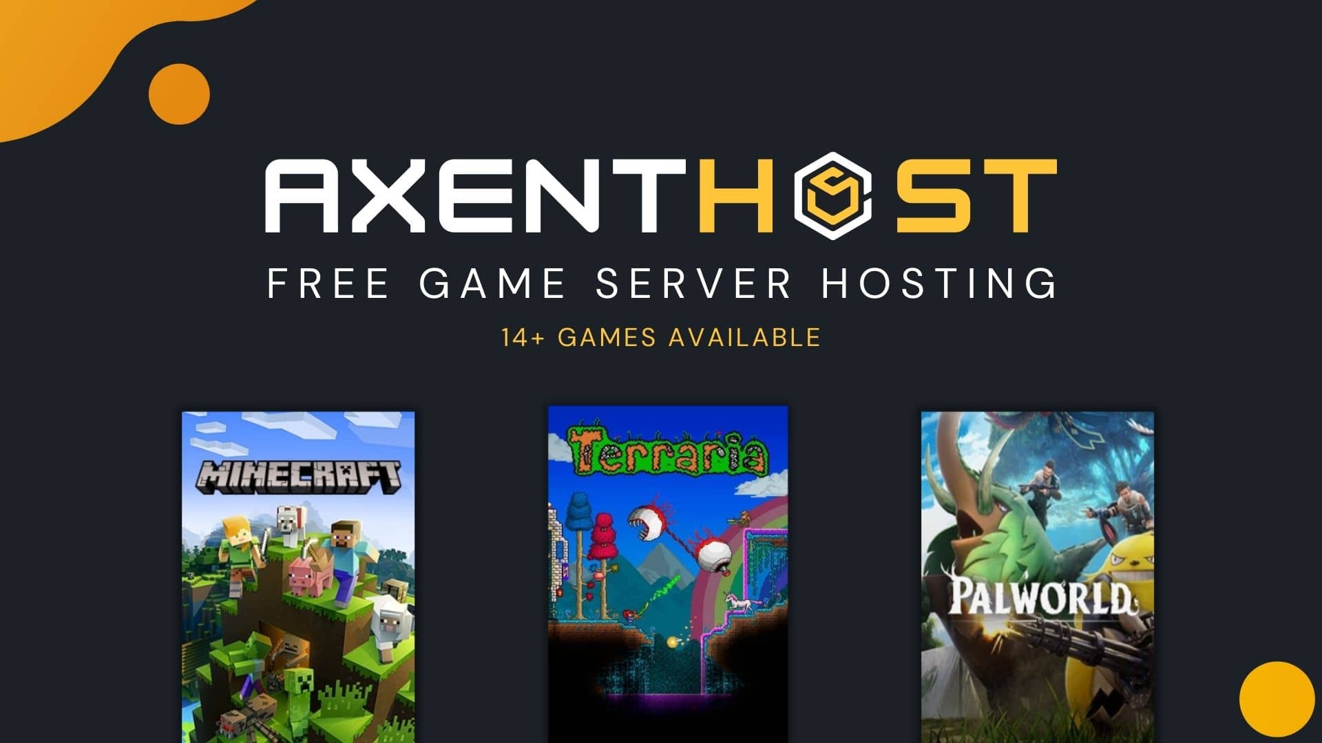 Discovery splash banner for AxentHost Discord server
