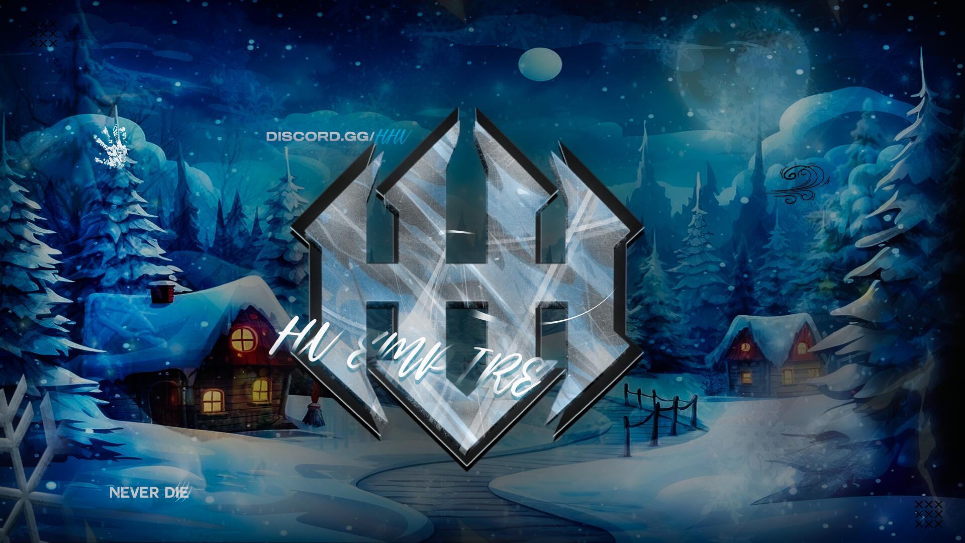 Discovery splash banner for # ~ Heaven ; Winter Edition Discord server
