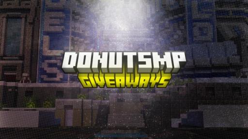 Discovery splash banner for DonutSMP Giveaways Discord server