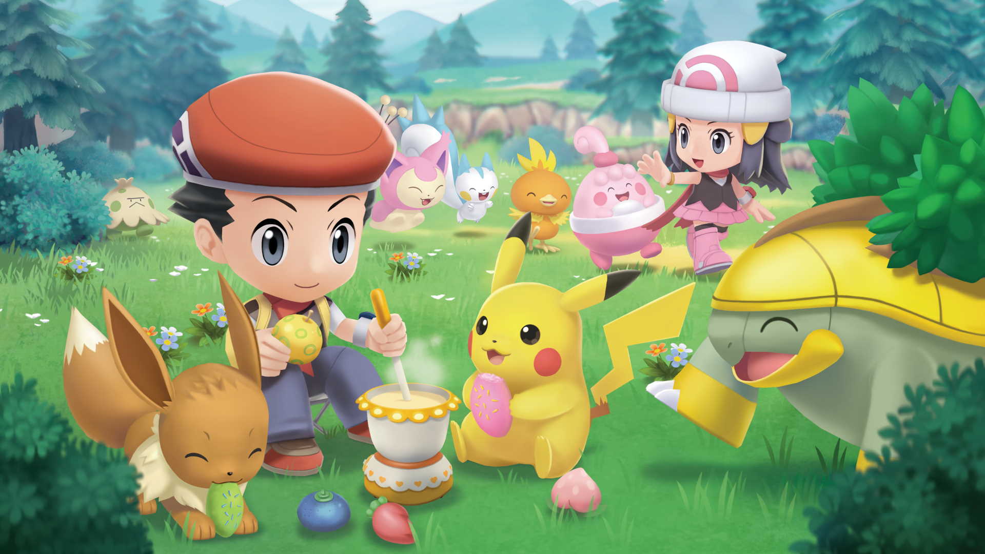 Discovery splash banner for Eternal Pokémon Paradise Discord server
