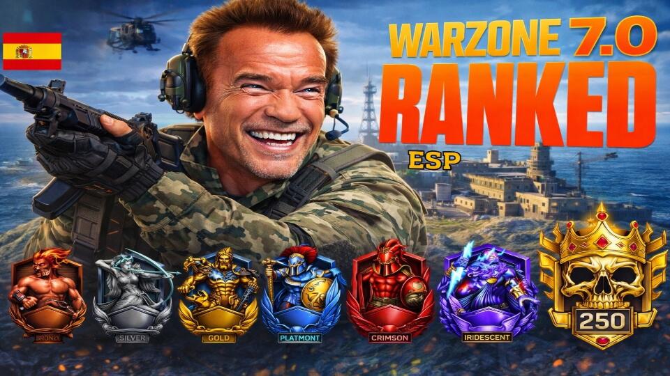 Discovery splash banner for RANKEDS WZ ESP Discord server