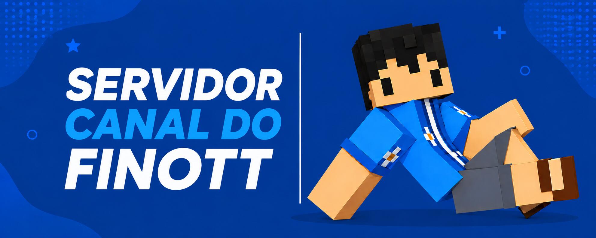 Discovery splash banner for Canal do Finott - #24K Discord server