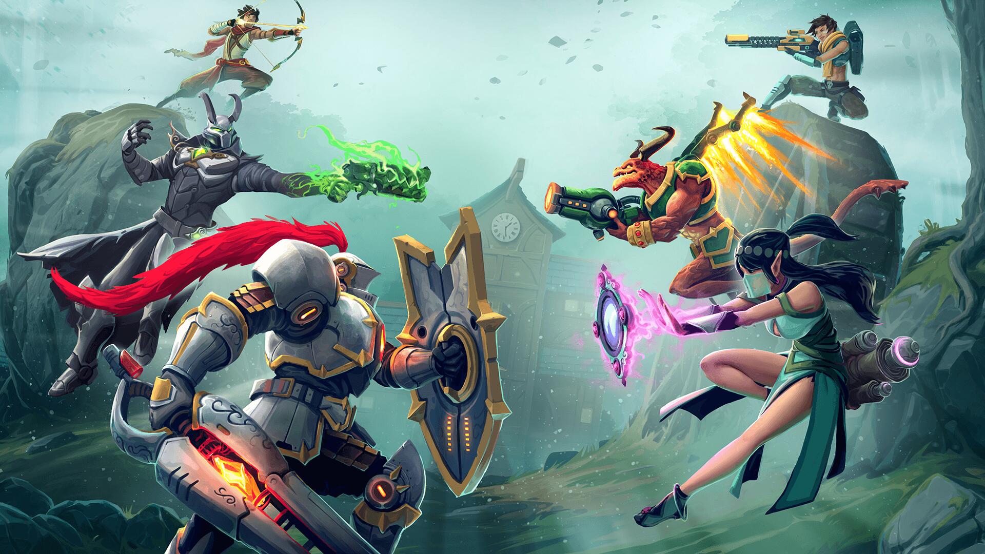 Discovery splash banner for /r/Paladins Discord server