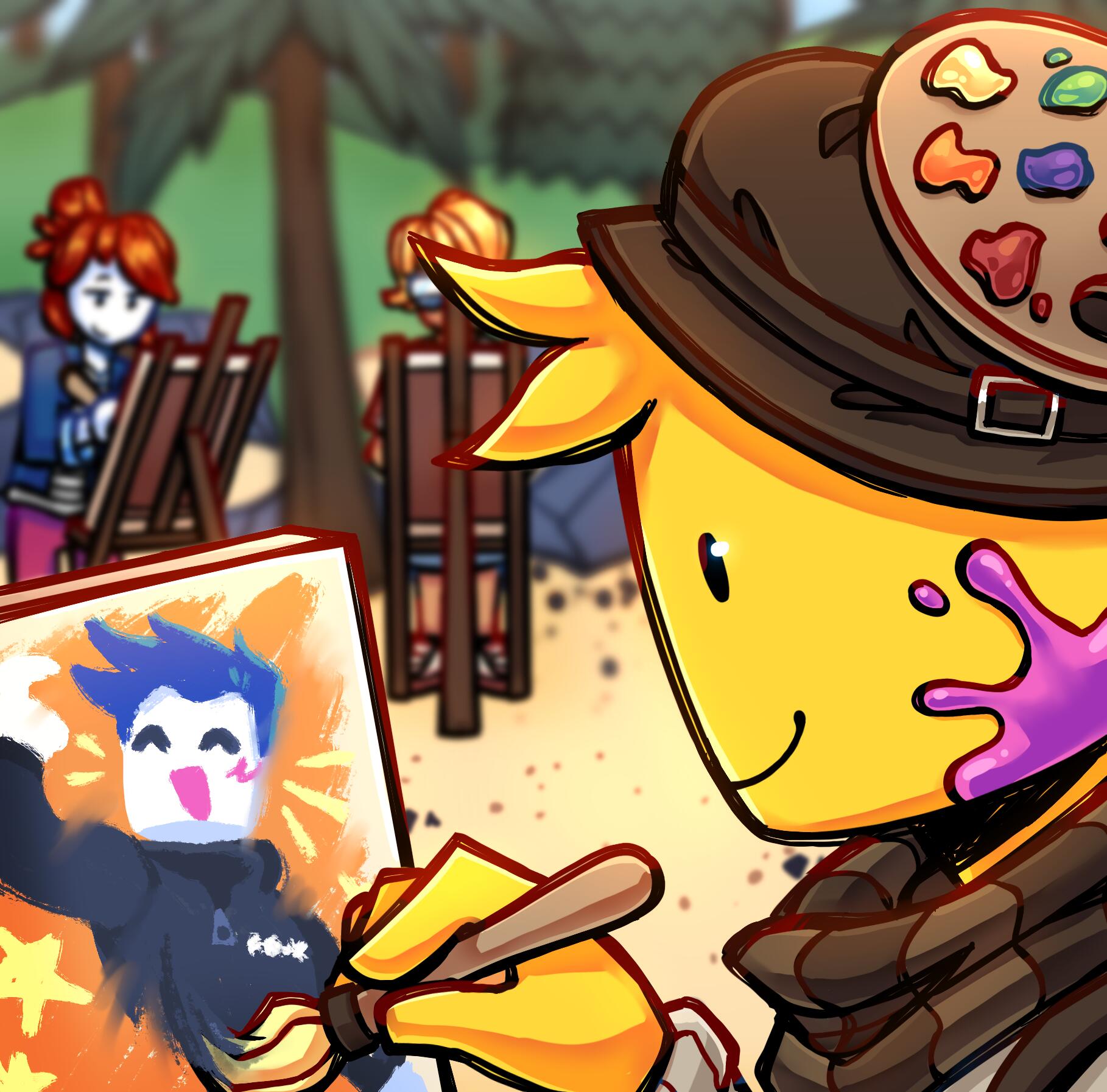 Discovery splash banner for Sketchwork's Townhall 🎃 Discord server