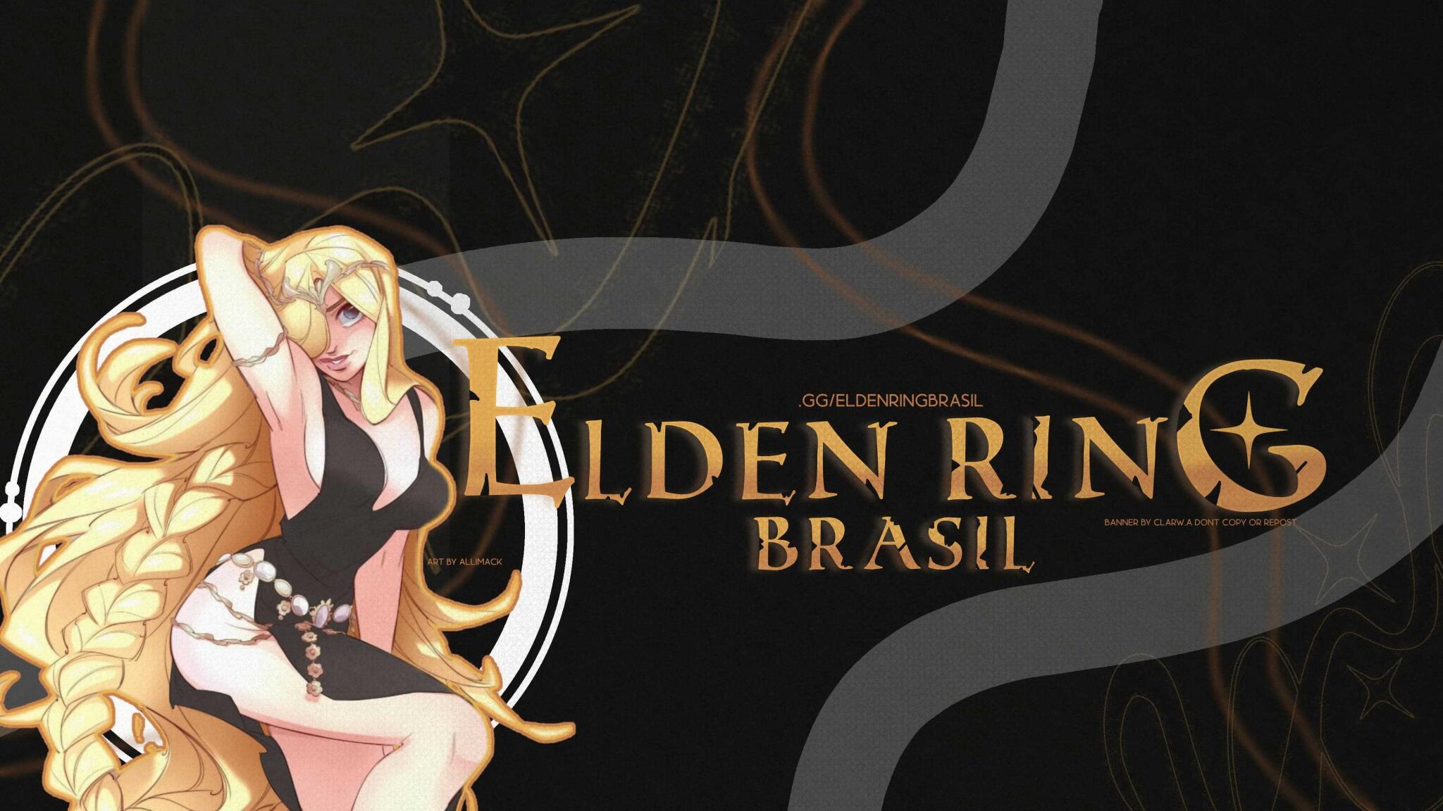 Discovery splash banner for Elden Ring & Nightreign Brasil┃Dark Souls・Duskbloods・Mods Discord server