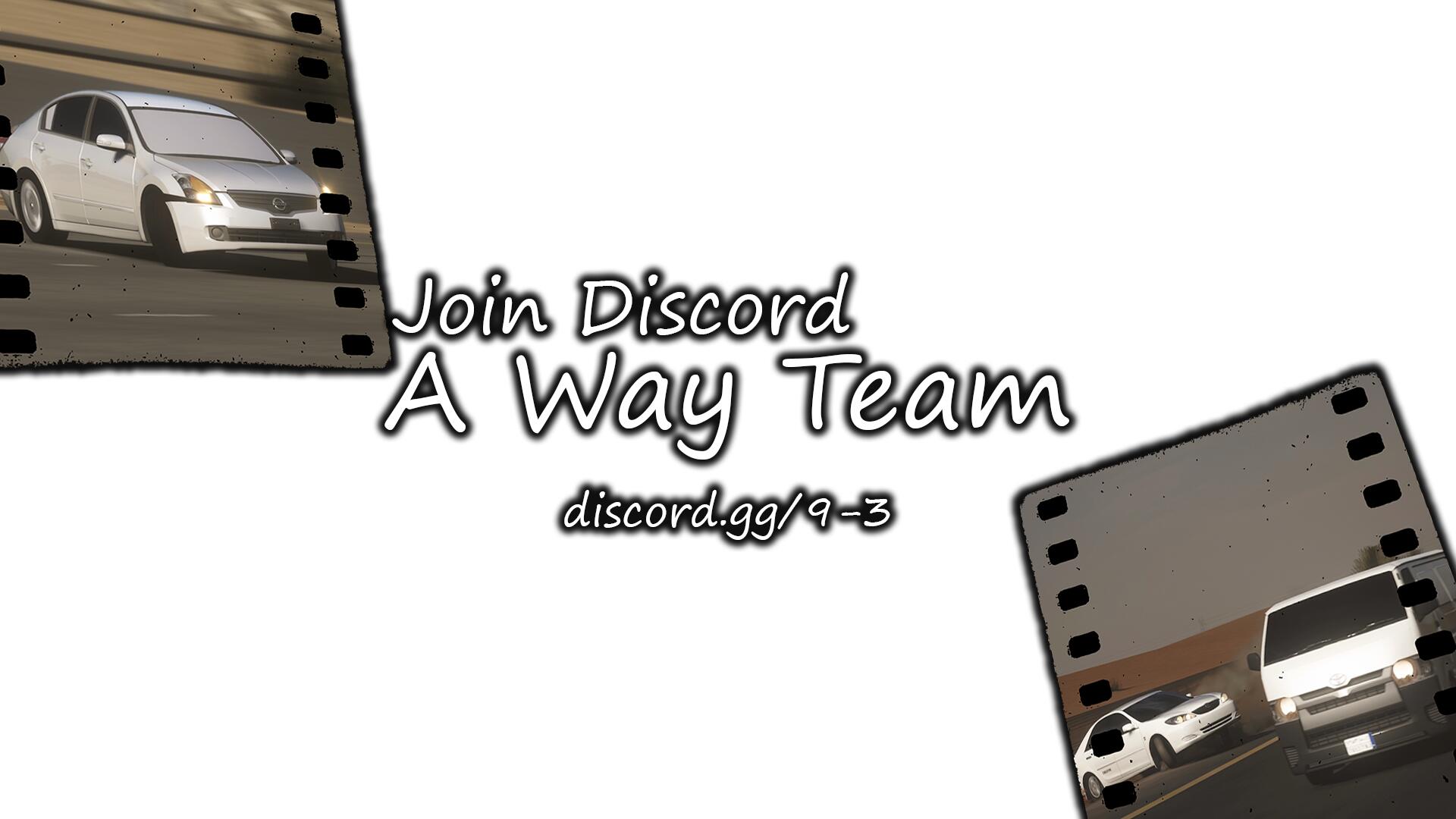 Discovery splash banner for A Way Team Discord server