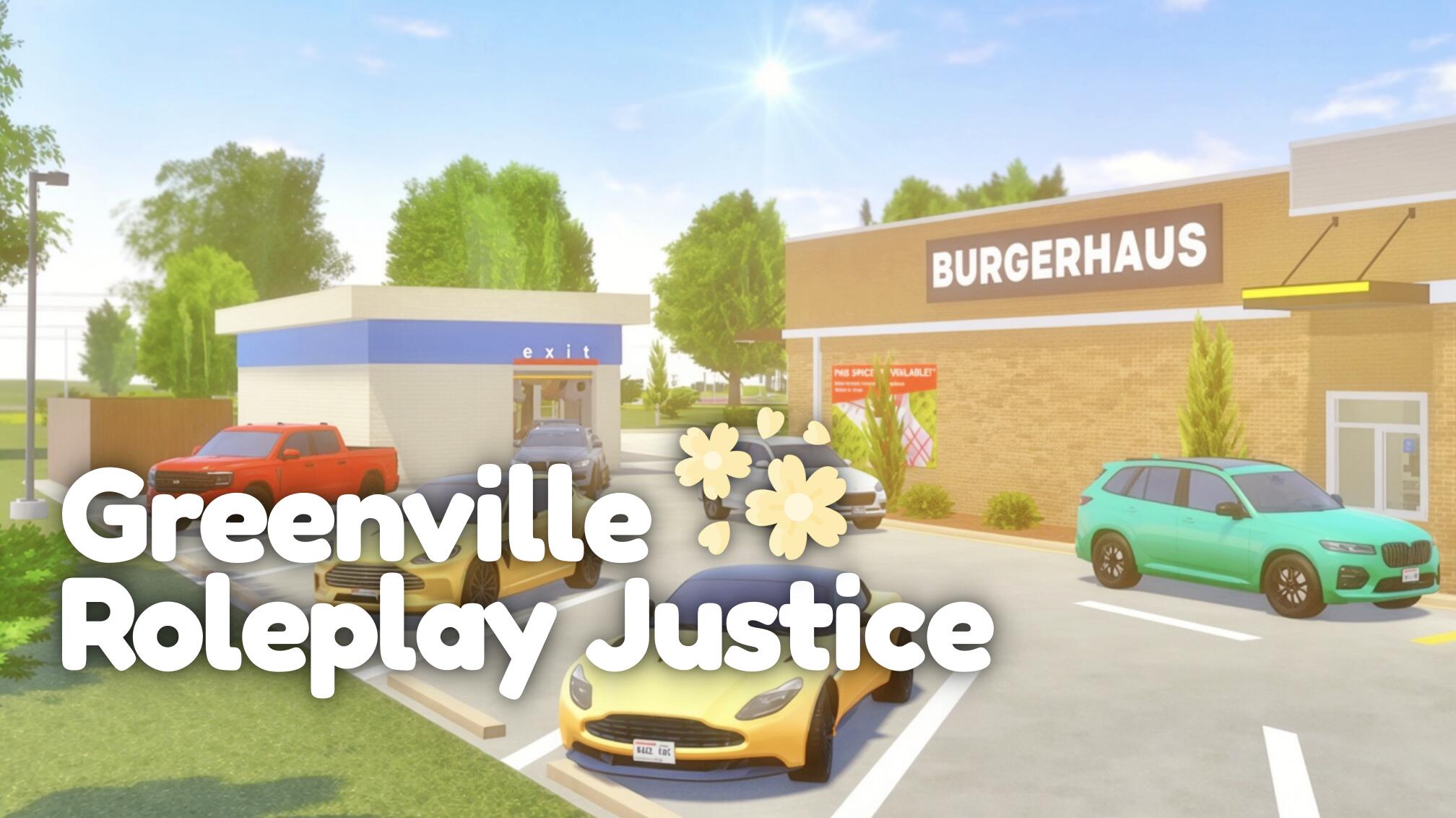 Discovery splash banner for π Greenville Roleplay Justice Discord server
