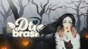 Discovery splash banner for Dress To Impress Brasil! 🖤 | Roblox Discord server