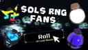 Discovery splash banner for Sol's RNG Fans Discord server