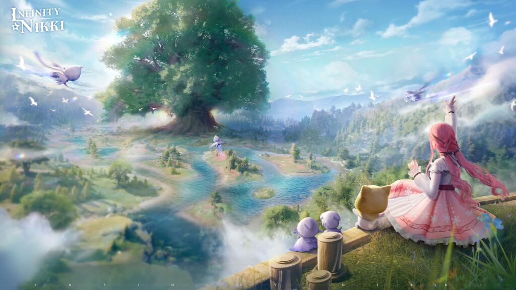 Discovery splash banner for Infinity Nikki Discord server