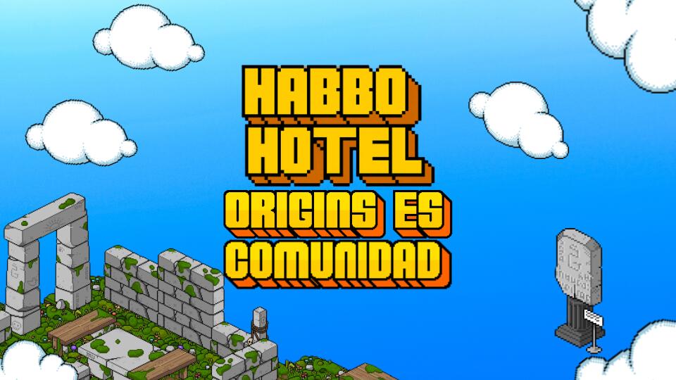 Discovery splash banner for Habbo: Origins ES Comunidad Discord server