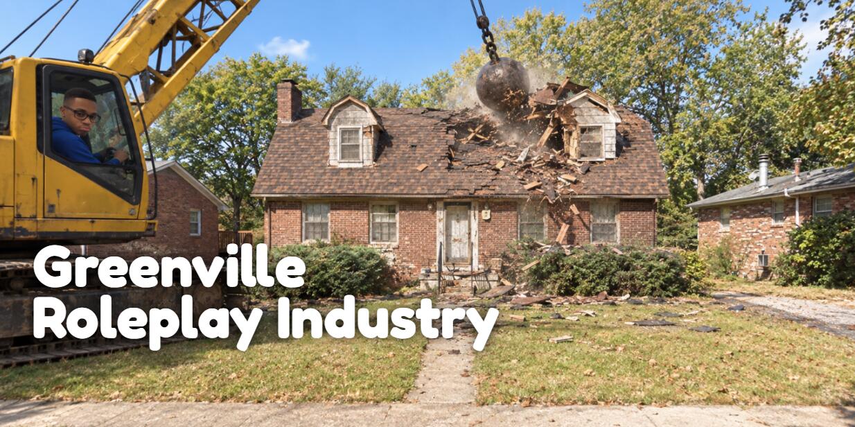 Discovery splash banner for 🚧 Greenville Roleplay Industry™ Discord server