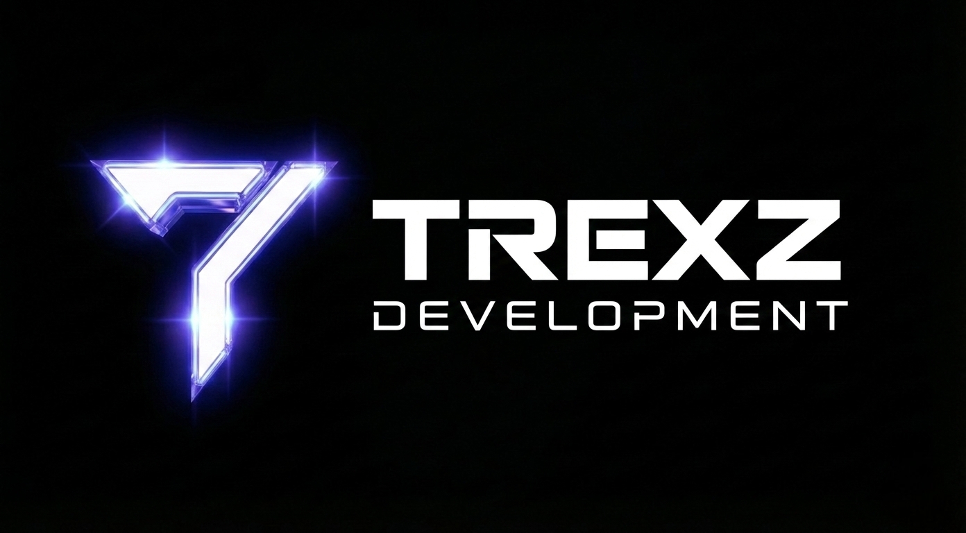 Discovery splash banner for Trexz Development Discord server
