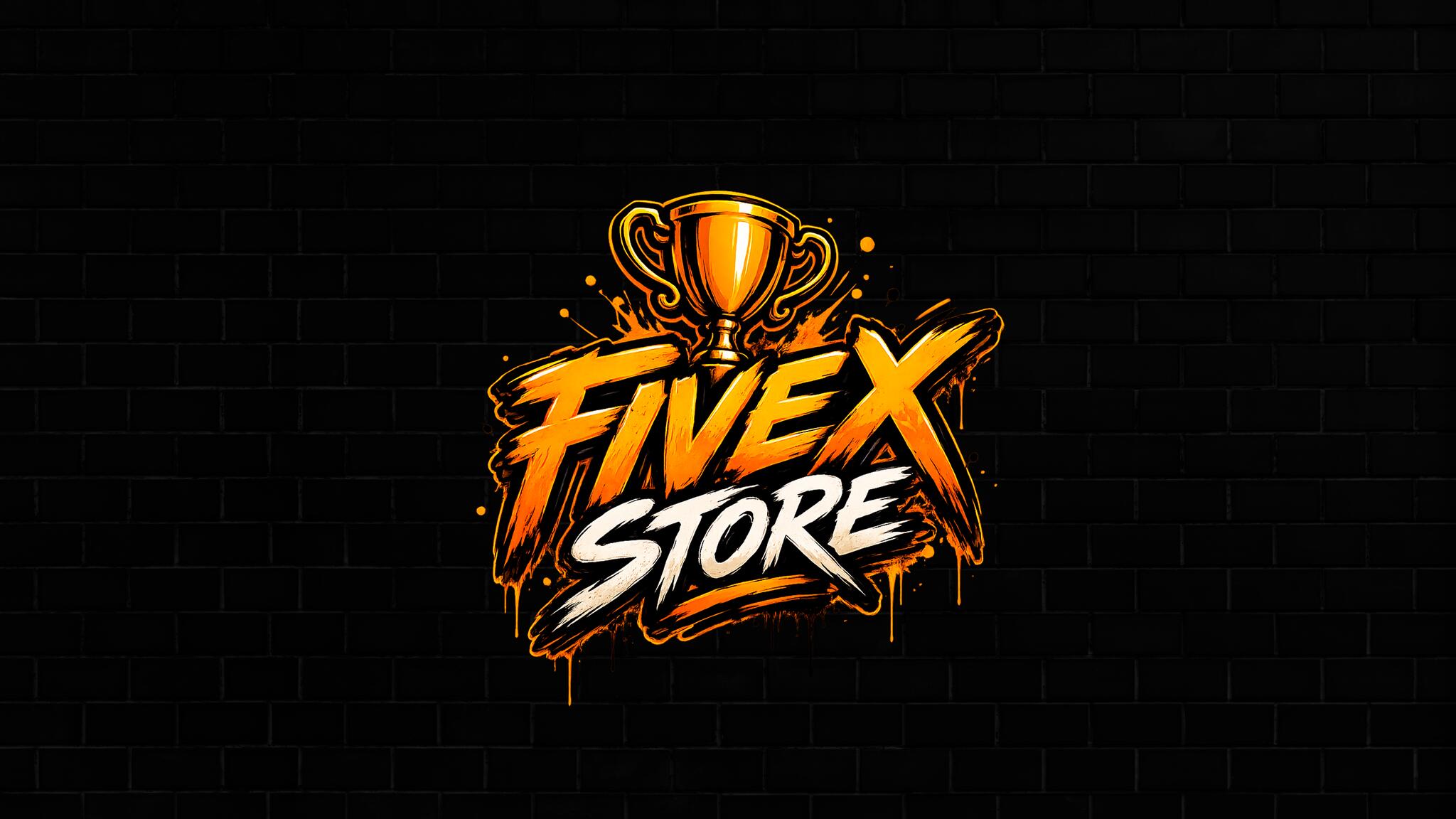 Discovery splash banner for FiveX Store Discord server