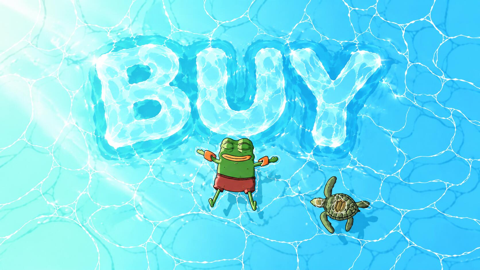 Discovery splash banner for /buys | Trenches Discord server
