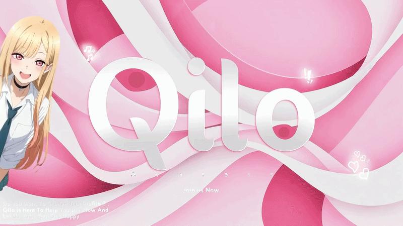 Discovery splash banner for Qilo Avt. Discord server