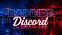Discovery splash banner for BADDIES Discord server