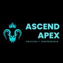 Discovery splash banner for Ascend Apex Services & Marketplace Discord server