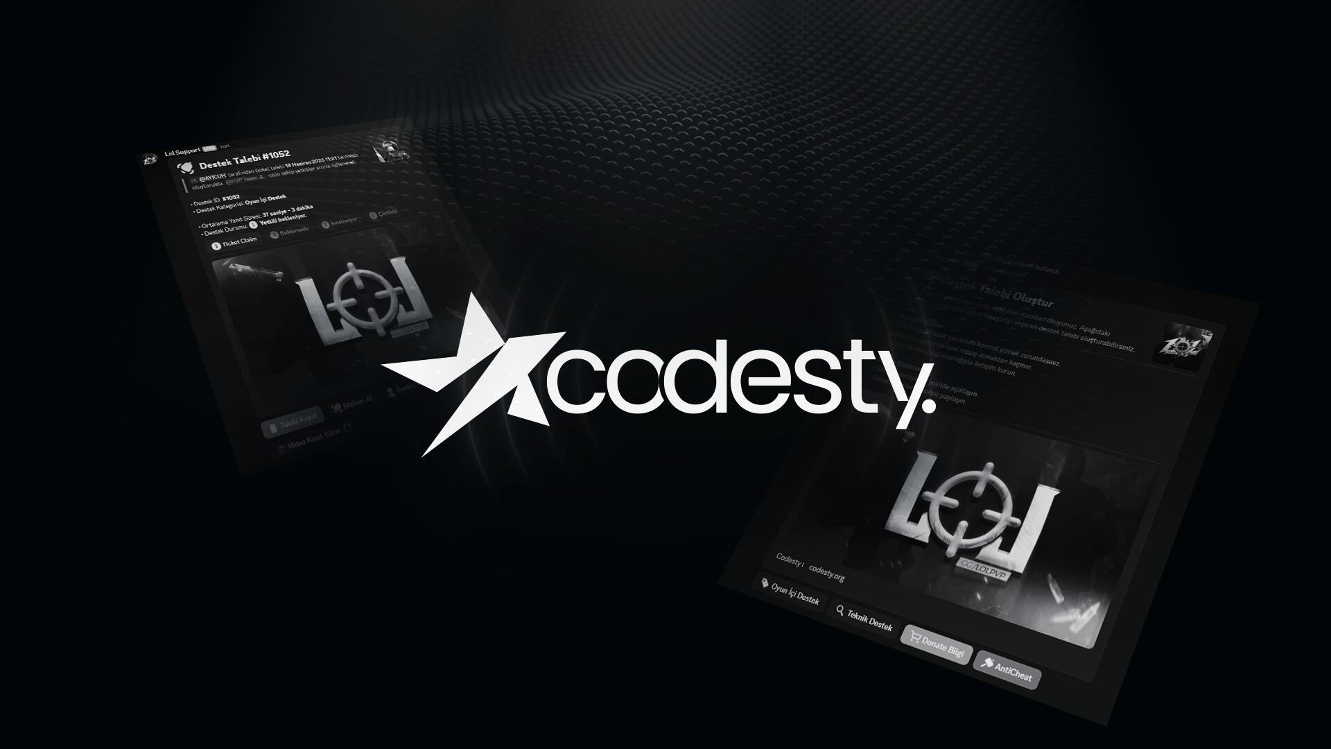 Discovery splash banner for Codesty 2.0 Discord server