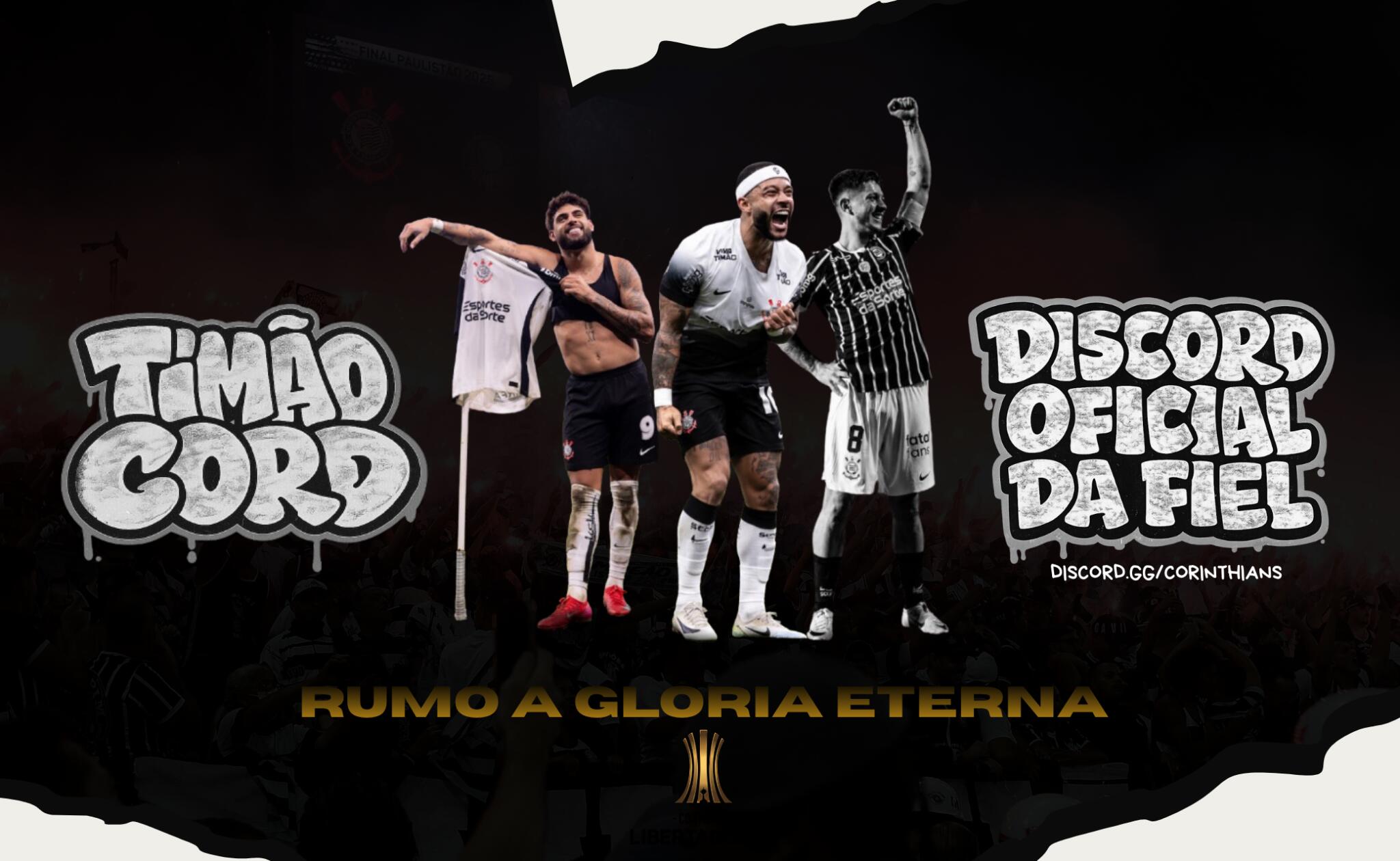 Discovery splash banner for TimãoCord Discord server