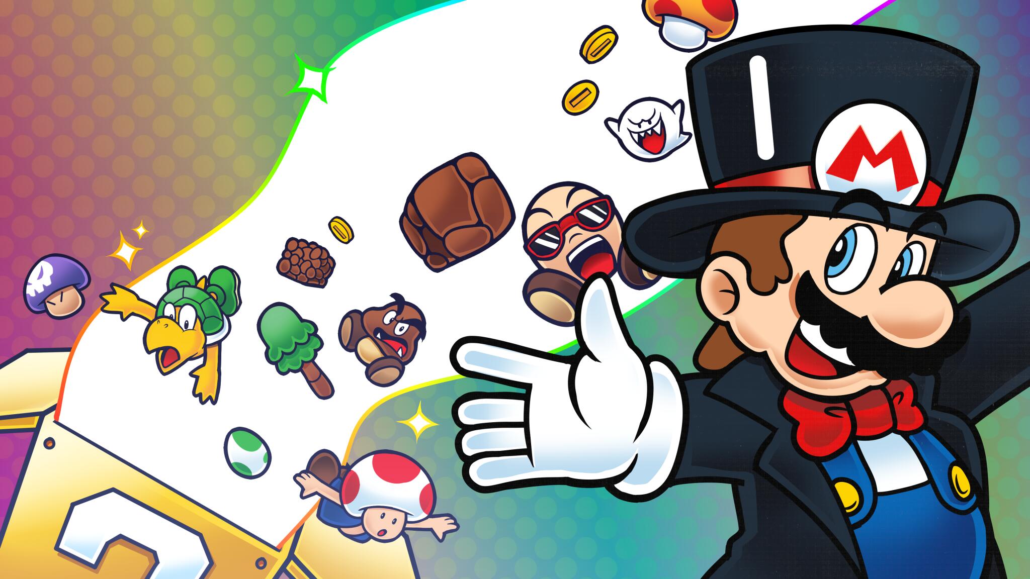 Discovery splash banner for Super Mario Bros. Remastered Discord server
