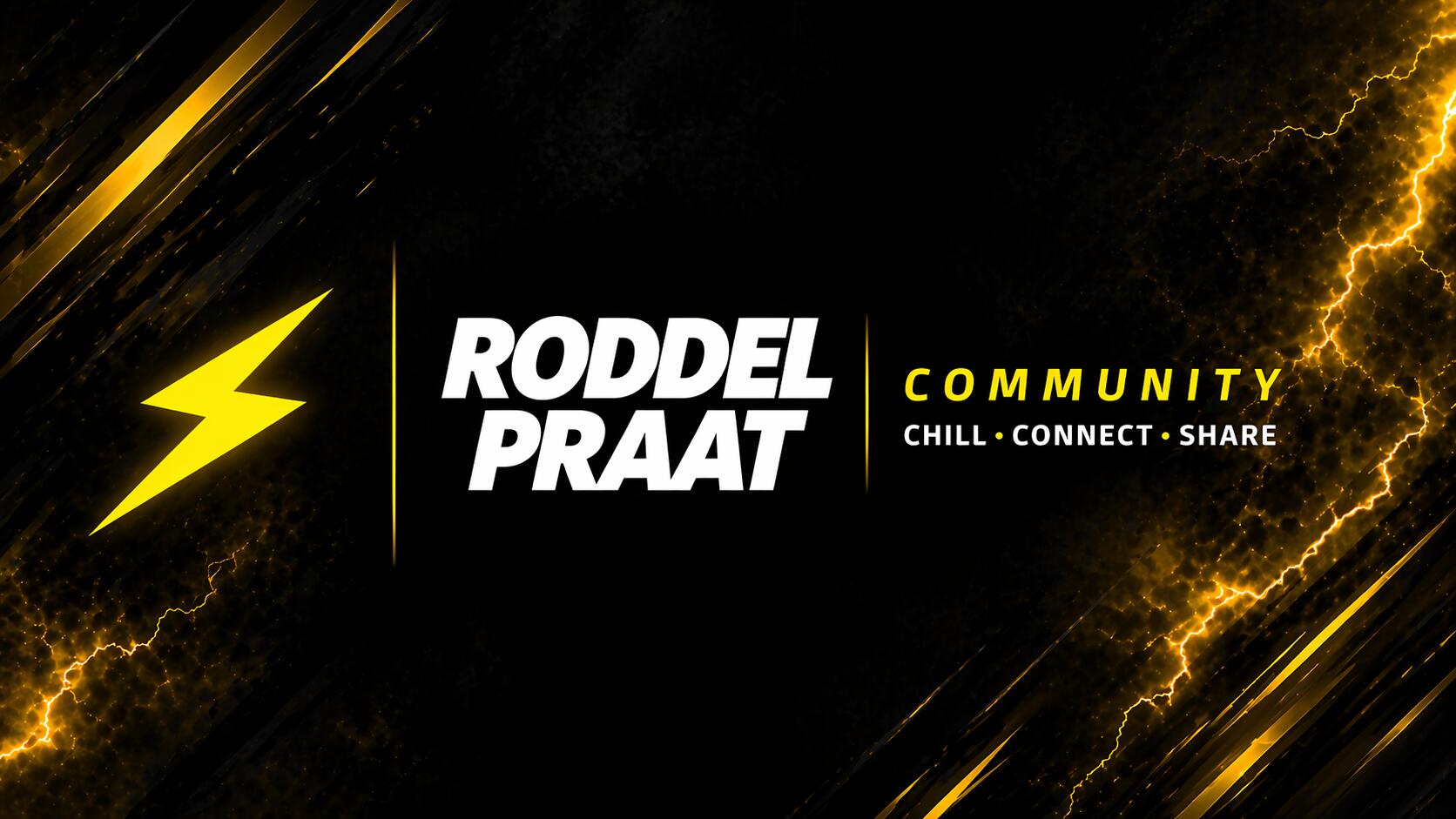 Discovery splash banner for Roddelpraat Discord server