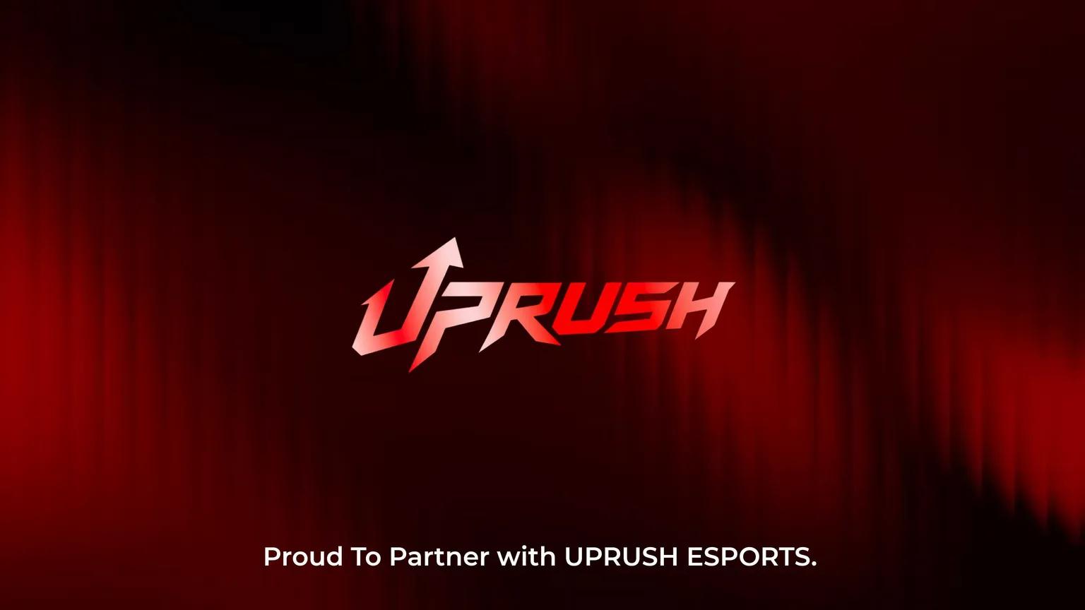 Discovery splash banner for UpRush Esports Discord server