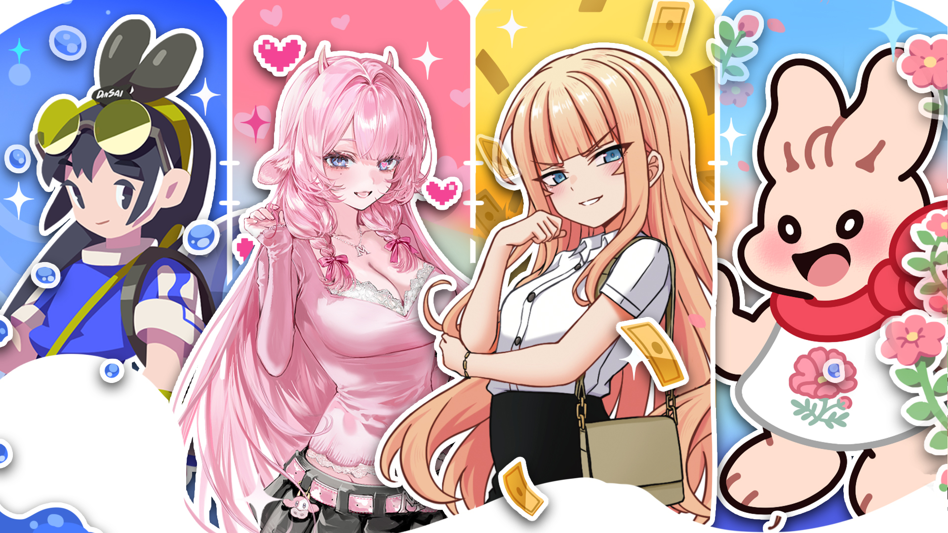 Discovery splash banner for Slap 'em UP! - Haabiz.Games Discord server