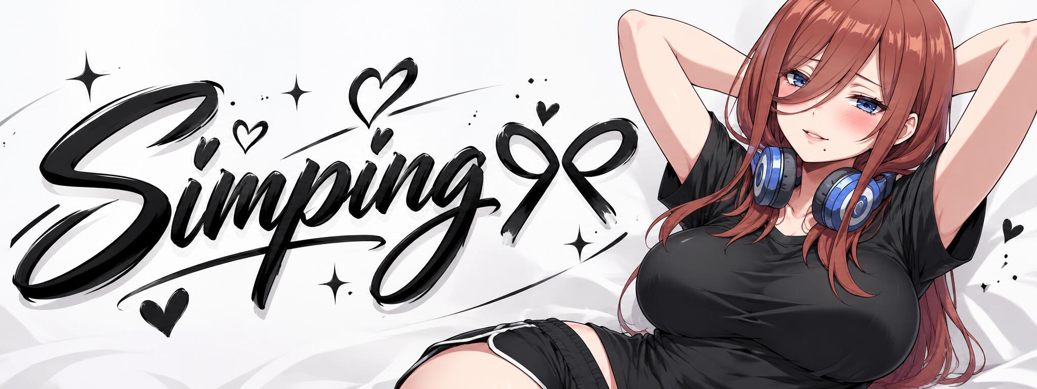 Discovery splash banner for Simping ୨ৎ 🌷 | Dating • Social • Chat • Chill • Gaming • Emotes Discord server