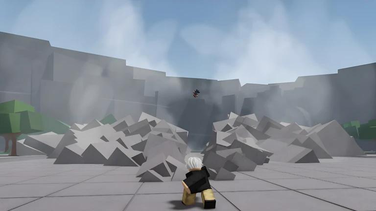 Discovery splash banner for The Strongest Battlegrounds Community Discord server