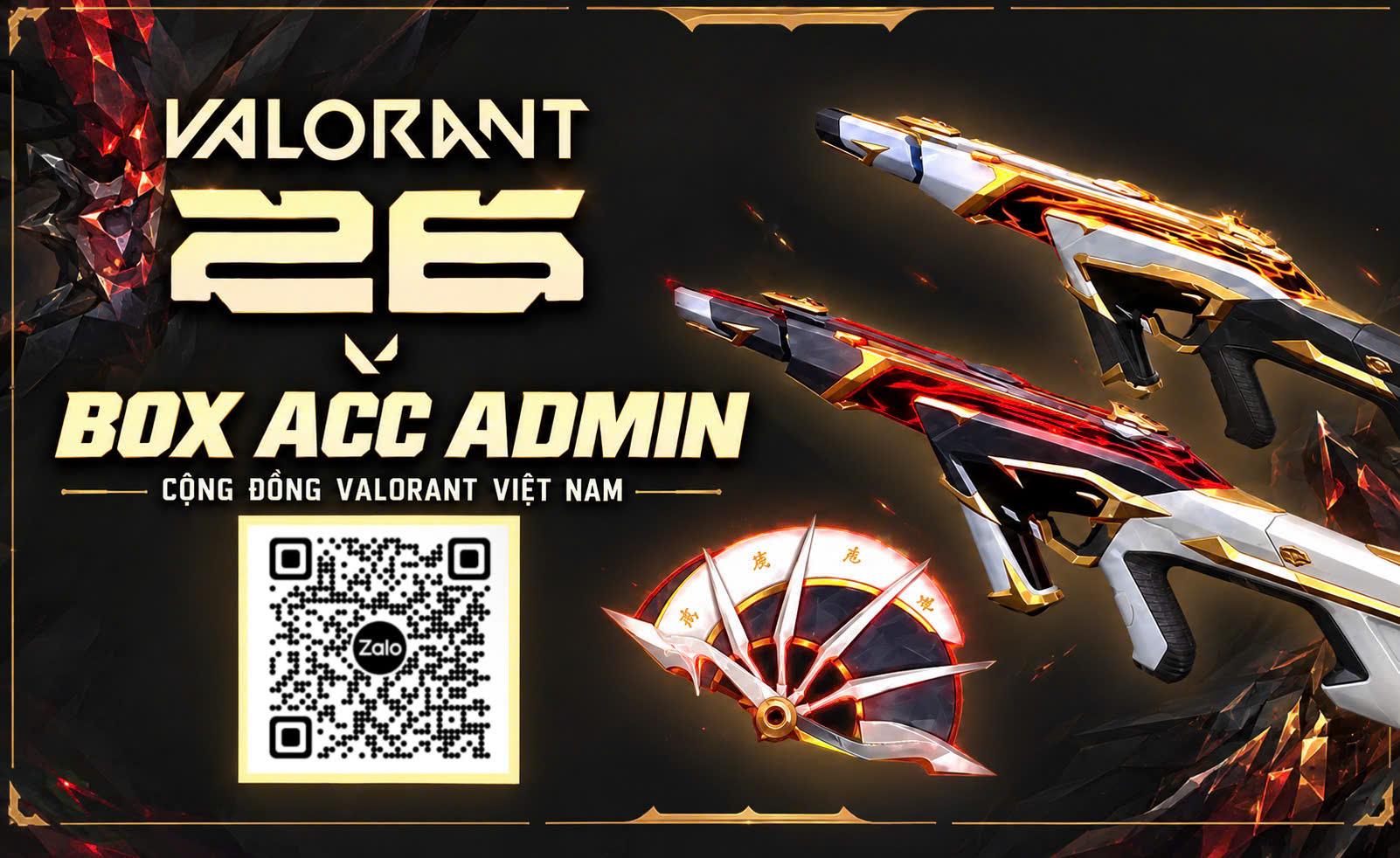 Discovery splash banner for Cộng Đồng Valorant Việt Nam Buy - Trade Discord server