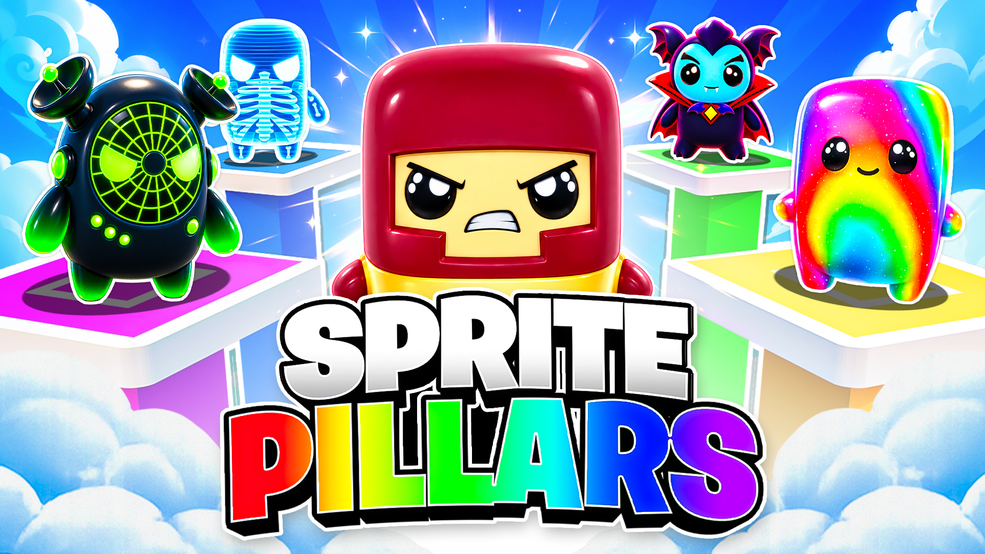 Discovery splash banner for SPRITE PILLARS Discord server