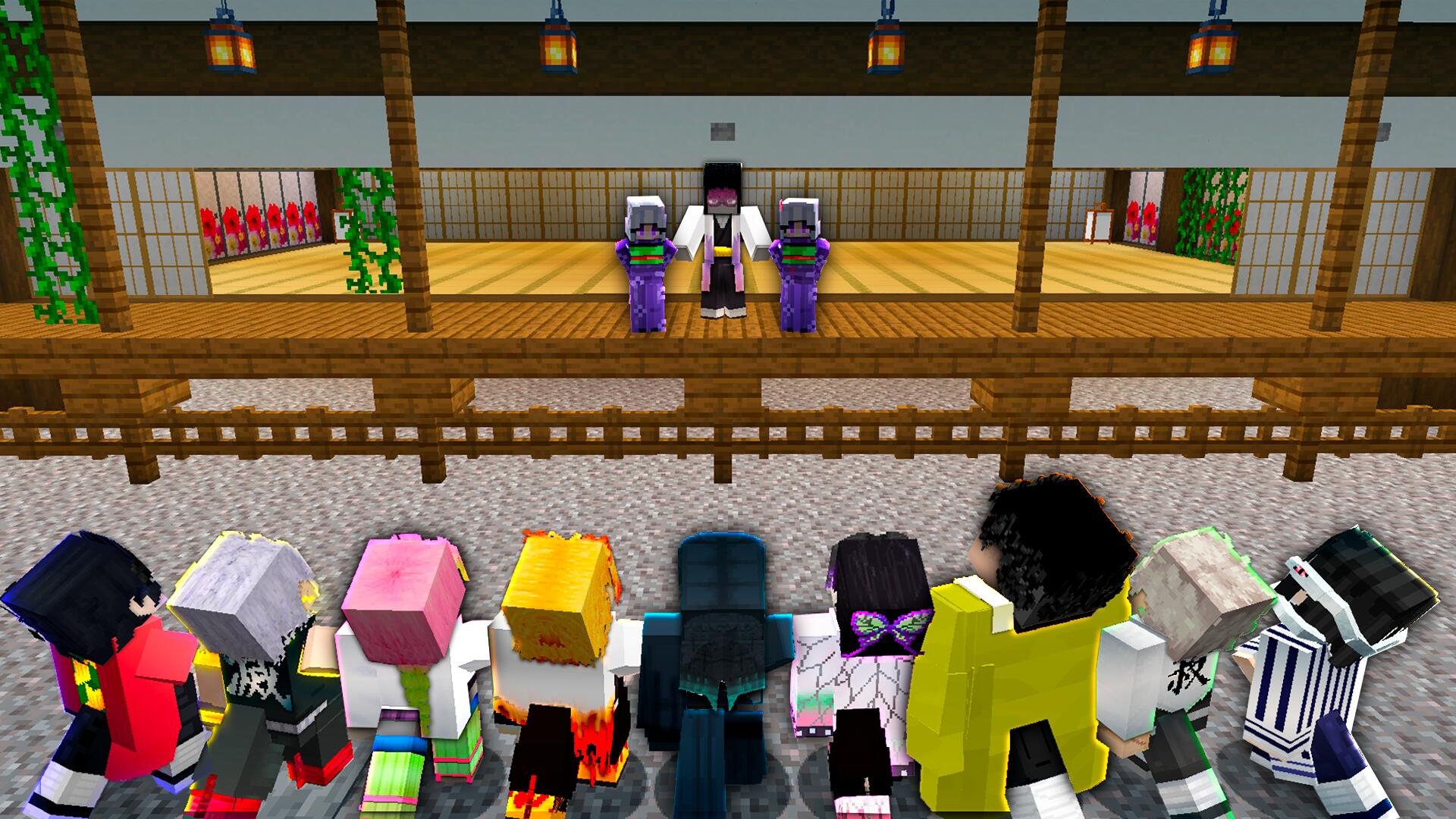 Discovery splash banner for Demon Slayer Craft Discord server