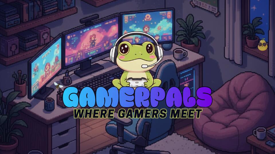 Discovery splash banner for GamerPals Discord server