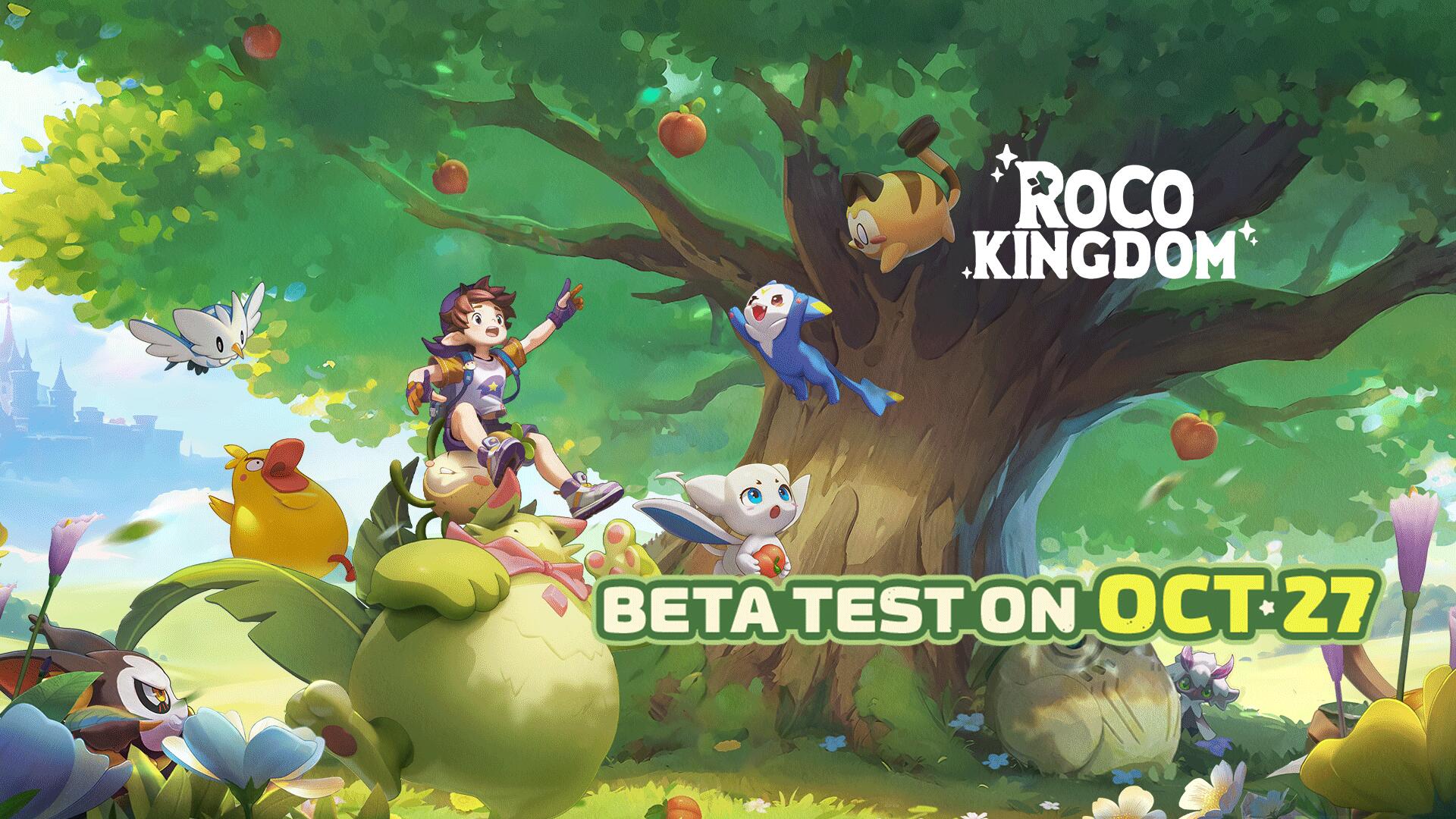 Discovery splash banner for Roco Kingdom Discord server