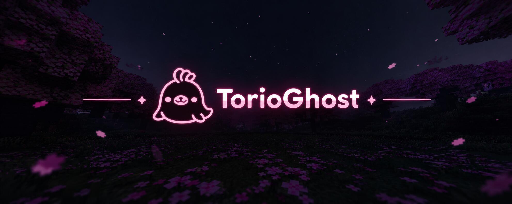 Discovery splash banner for TorioGhost External Discord server