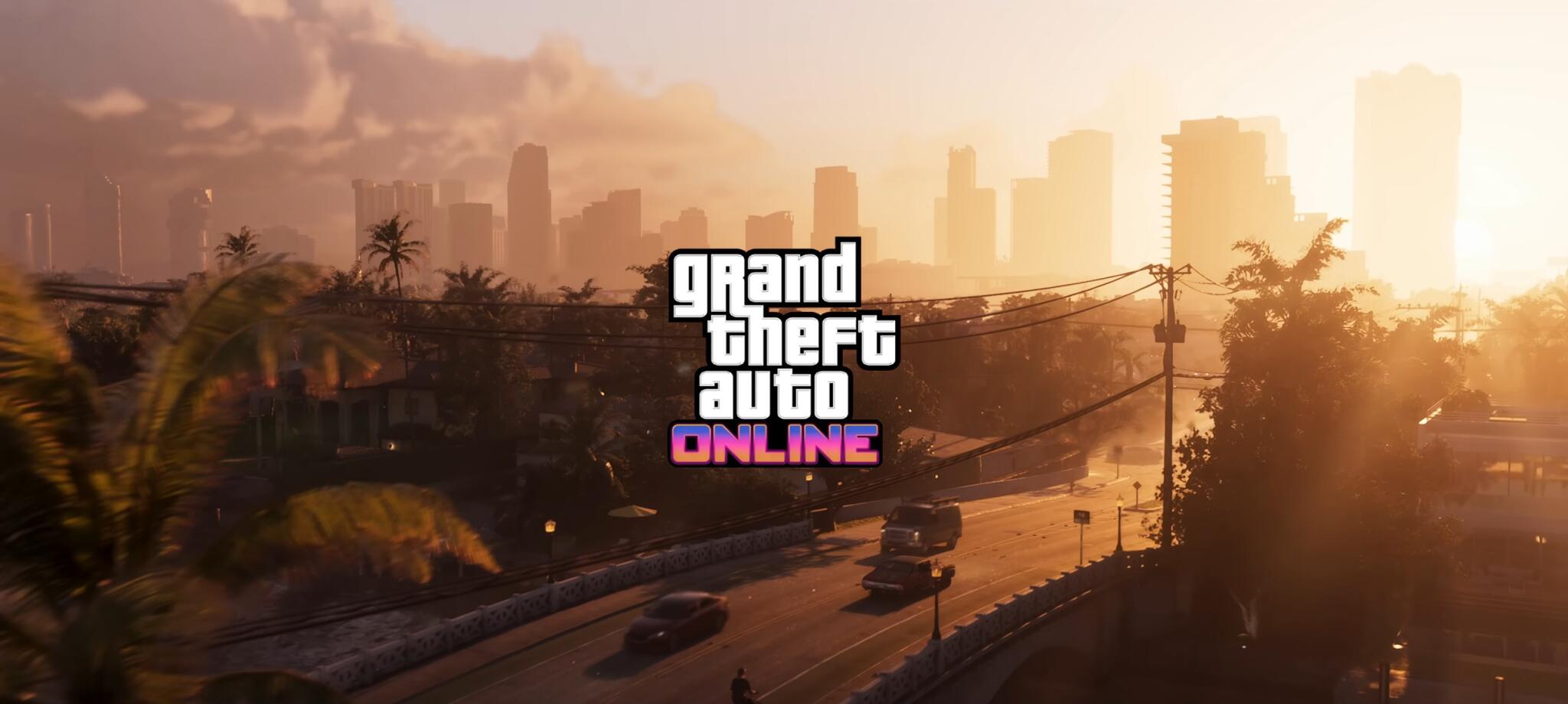 Discovery splash banner for Grand Theft Auto VI Online Discord server