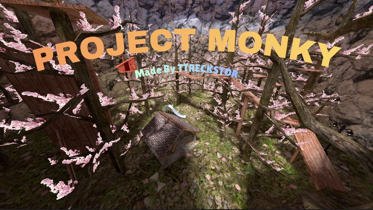 Discovery splash banner for Project Monky V4 Discord server