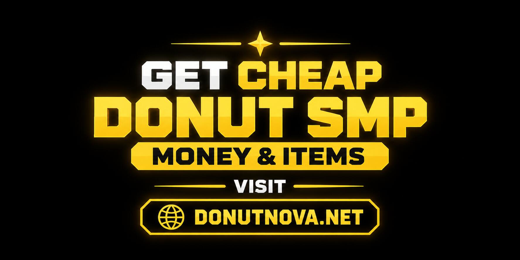 Discovery splash banner for Donut Nova Discord server
