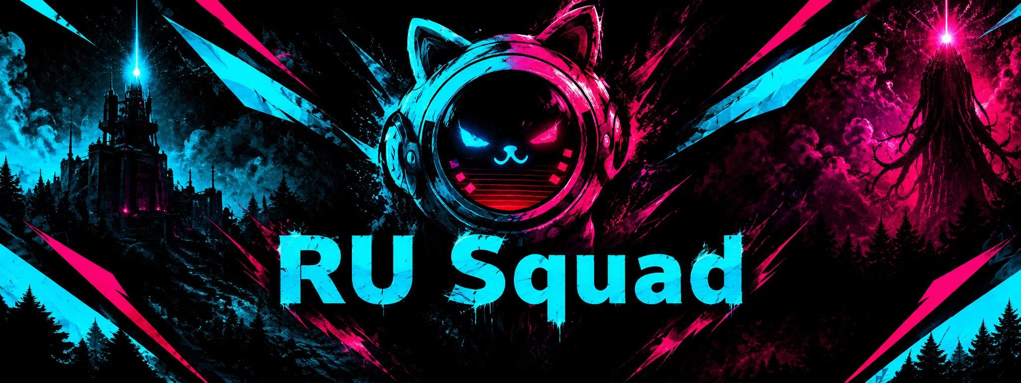 Discovery splash banner for Once Human RU Squad Discord server