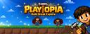 Discovery splash banner for Playtopia Discord server
