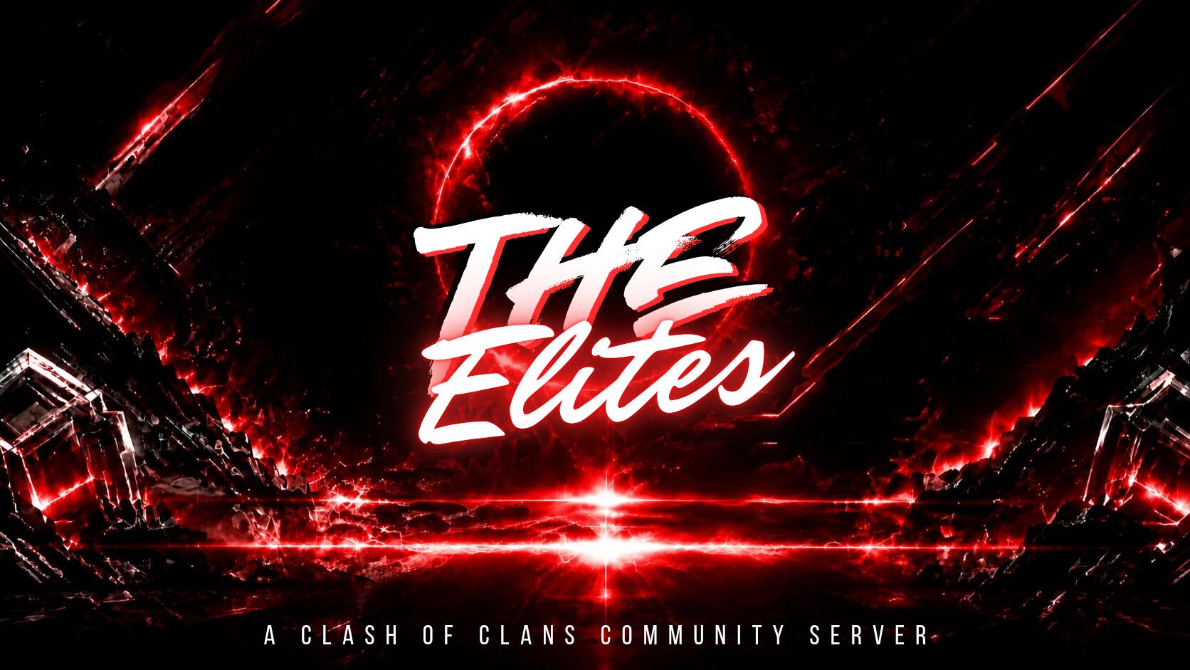 Discovery splash banner for The Elites • Alliance Discord server