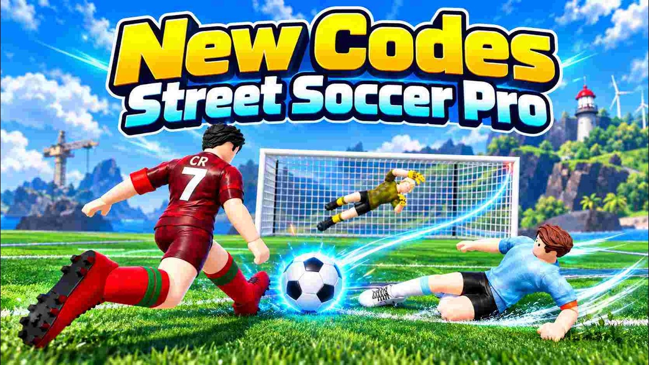 Discovery splash banner for Street Soccer Pro | Official Discord server
