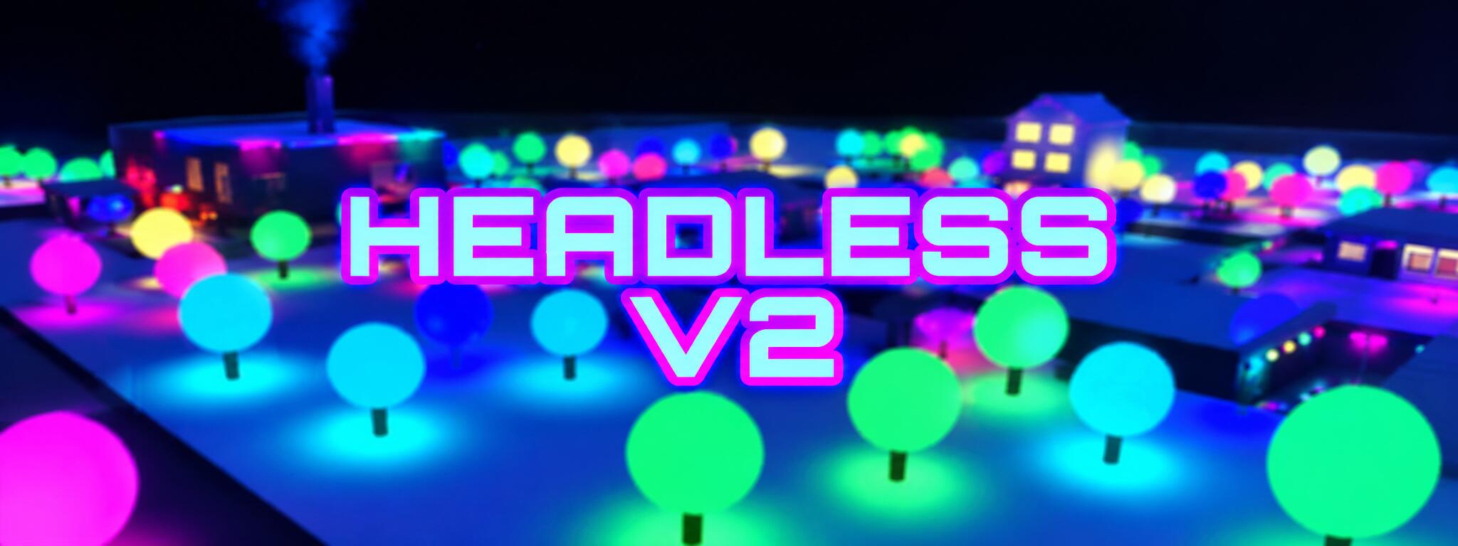 Discovery splash banner for Headless V2 Discord server