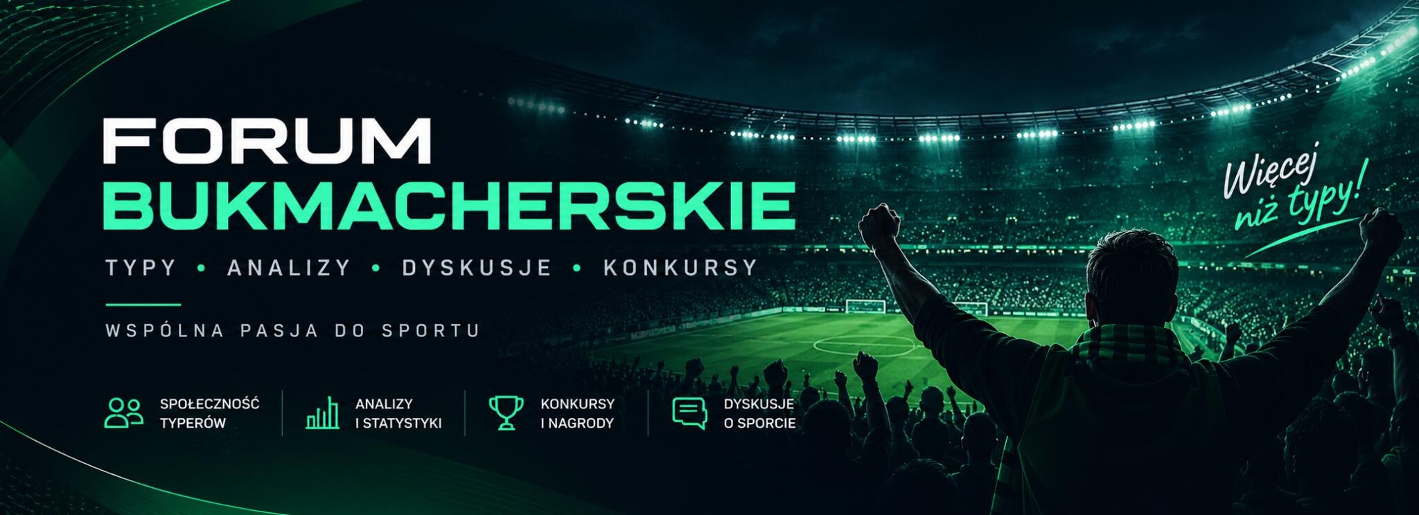 Discovery splash banner for Forum Bukmacherskie Discord server