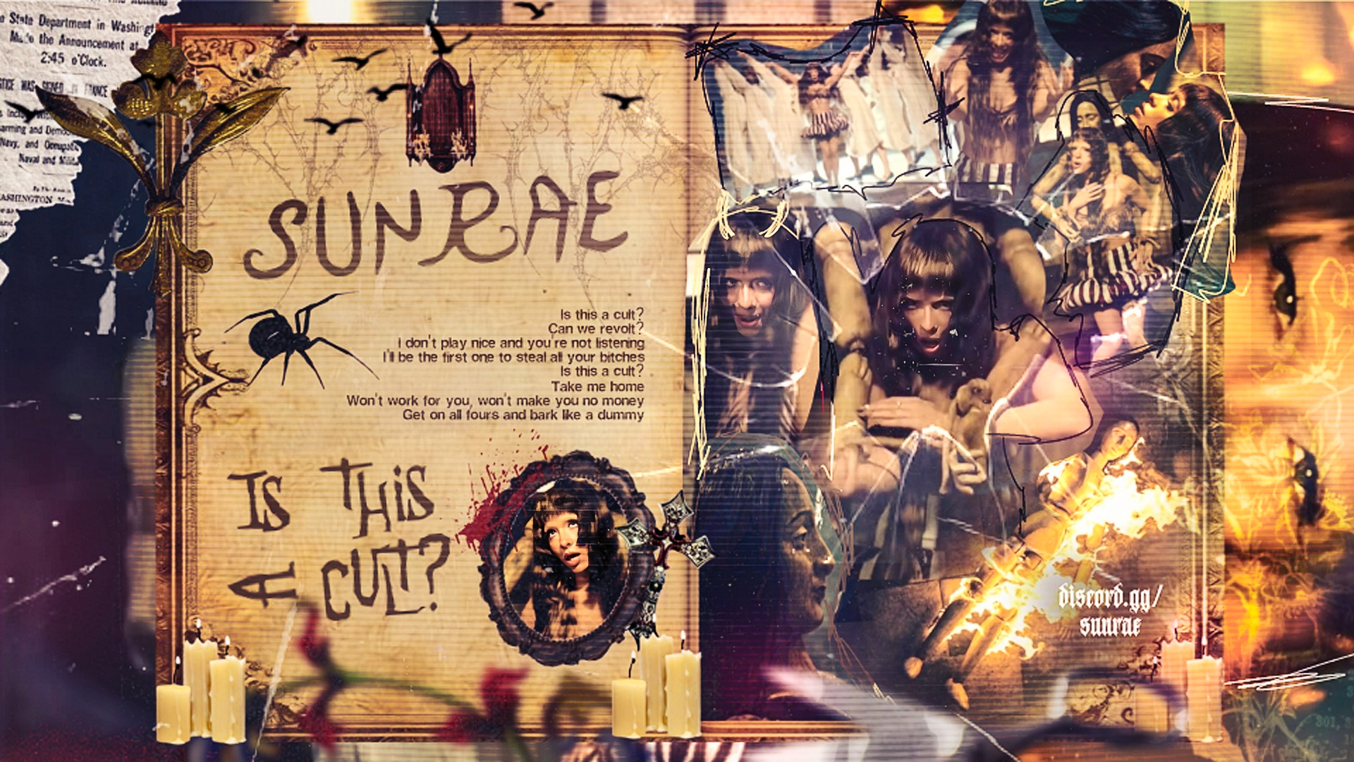 Discovery splash banner for Sunrae' Discord server