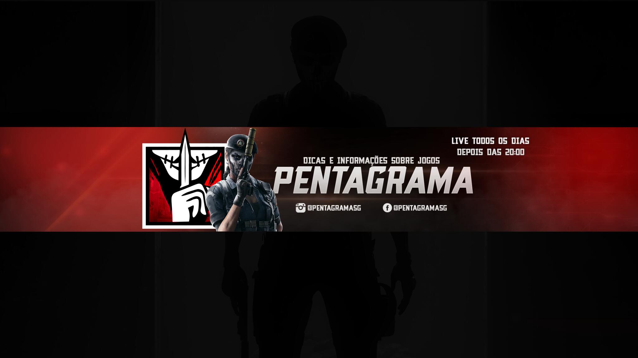 Discovery splash banner for Pentagrama Discord server